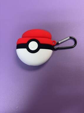 Pokemon Pokeball Silicone Protective Case for AirPods